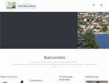 Tablet Screenshot of granhotelcasablanca.com